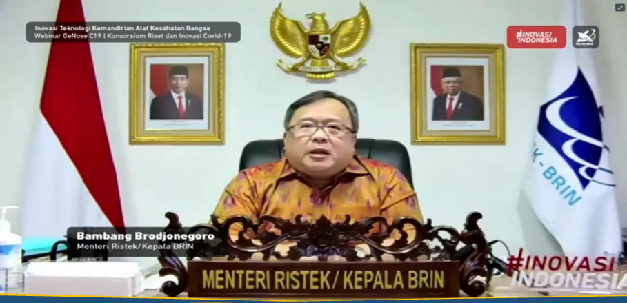 Menristek: GeNose Kurangi Impor Alat PCR Covid-19 Menristek: GeNose Kurangi Impor Alat PCR Covid-19